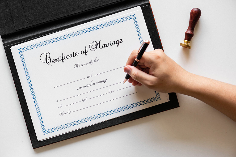 What Is A Valid Marriage Contract In California